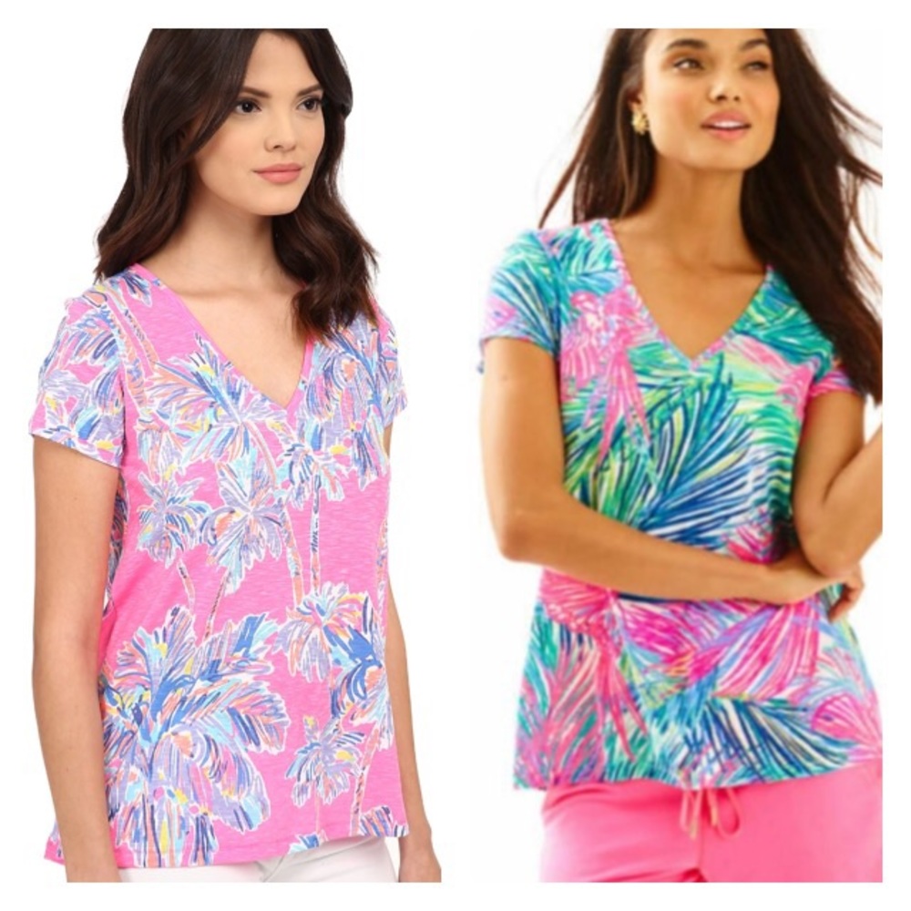 ISO Lilly Pulitzer Etta Top in XL